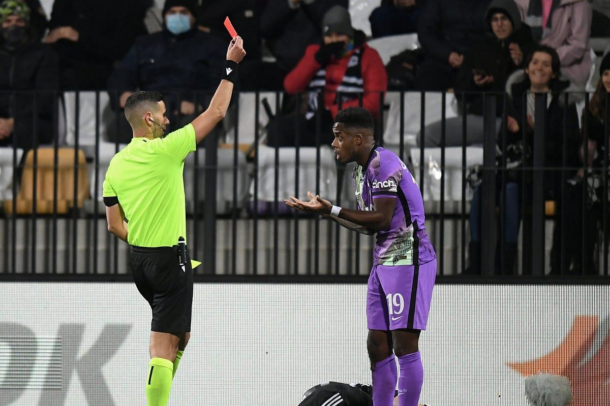 Sessegnon was sent off on his return to starting XI